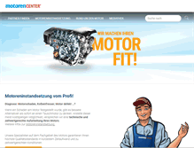 Tablet Screenshot of motoren-center.de
